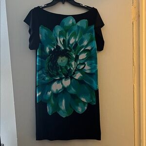 Bisou Bisou Black and Gray Dress